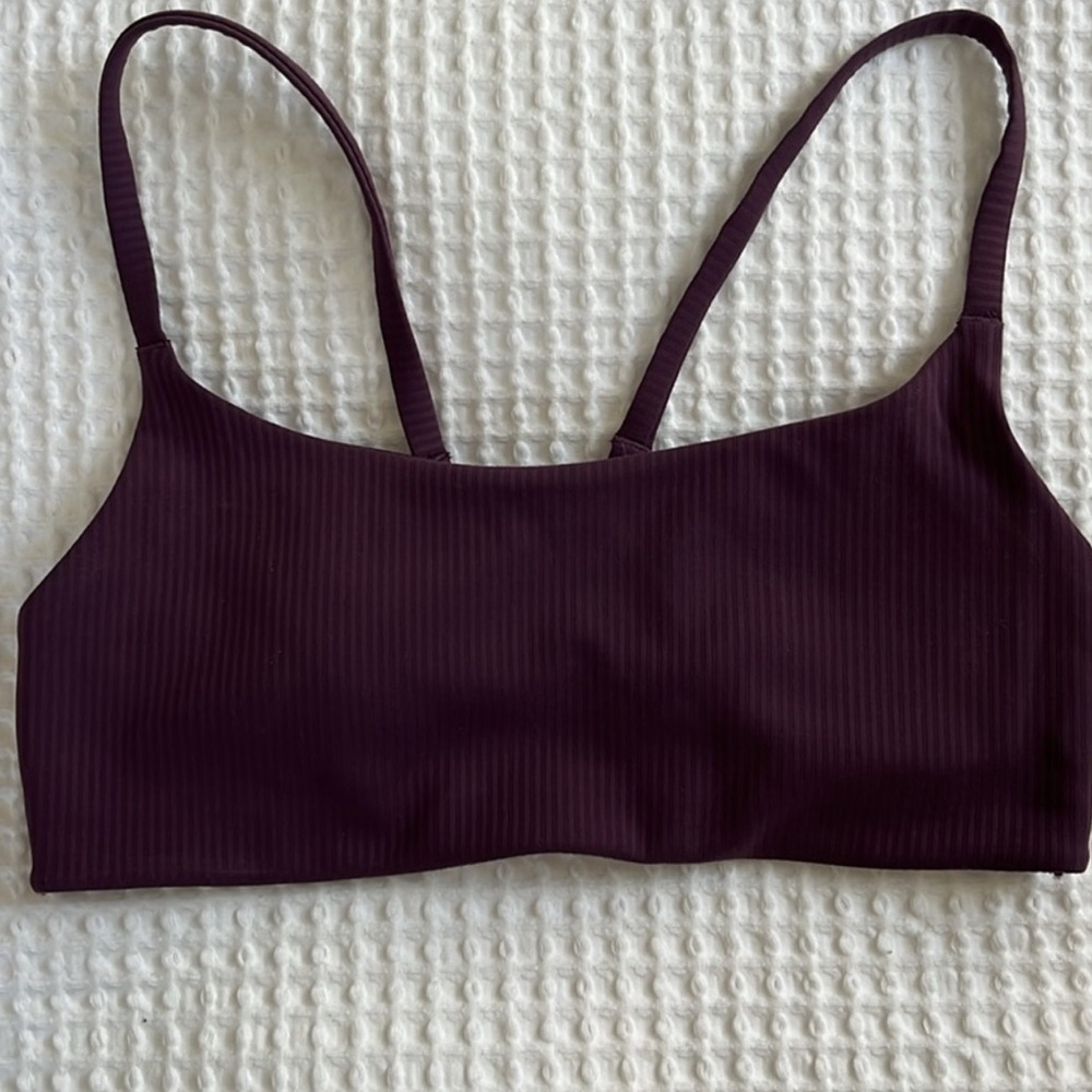 Lululemon Wunder Train Strappy Racer Bra AB. Size 6. - Picture 3 of 4